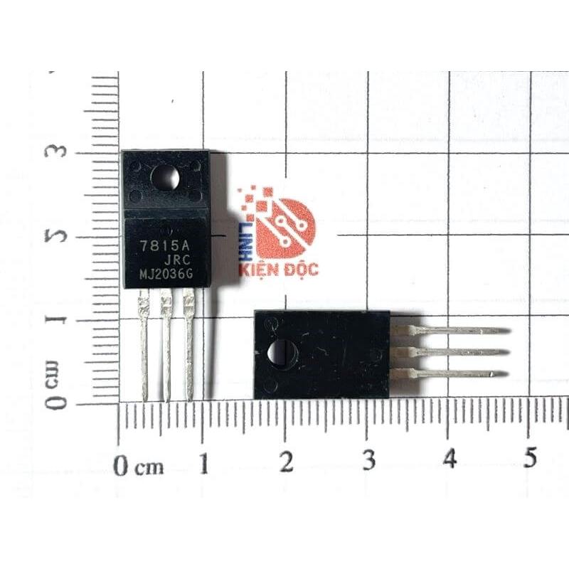 [Combo 5 con] IC nguồn NJM7815FA 7815A 7815 JRC kiểu chân TO-220F loại xịn