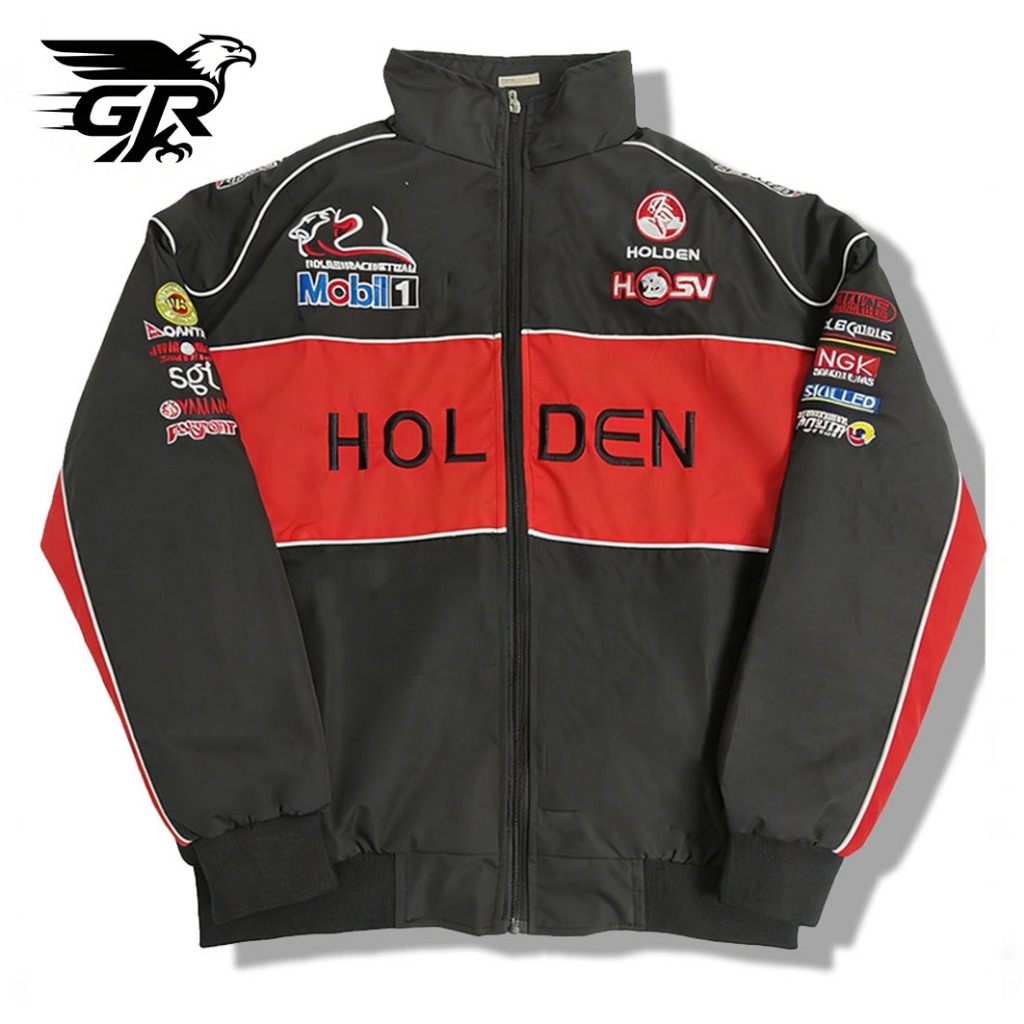 GR Áo Khoác Bomber Varsity Hình Thêu Horton F1 Áo Jacket Gió Xe Máy Nữ Áo Khoác Thể Thao Phố With Zi