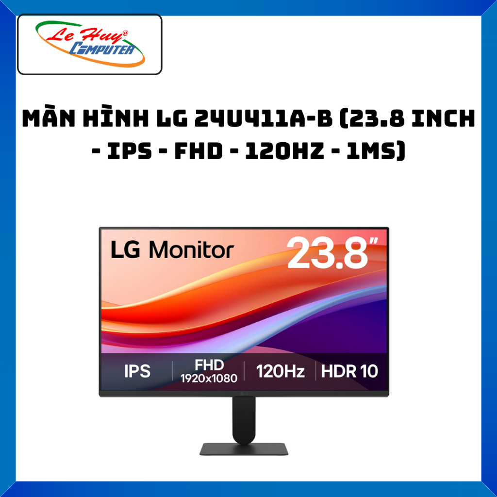Màn Hình LG 24U411A-B (23.8 inch - IPS - FHD - 120Hz - 1ms) - Hàng Chính Hãng