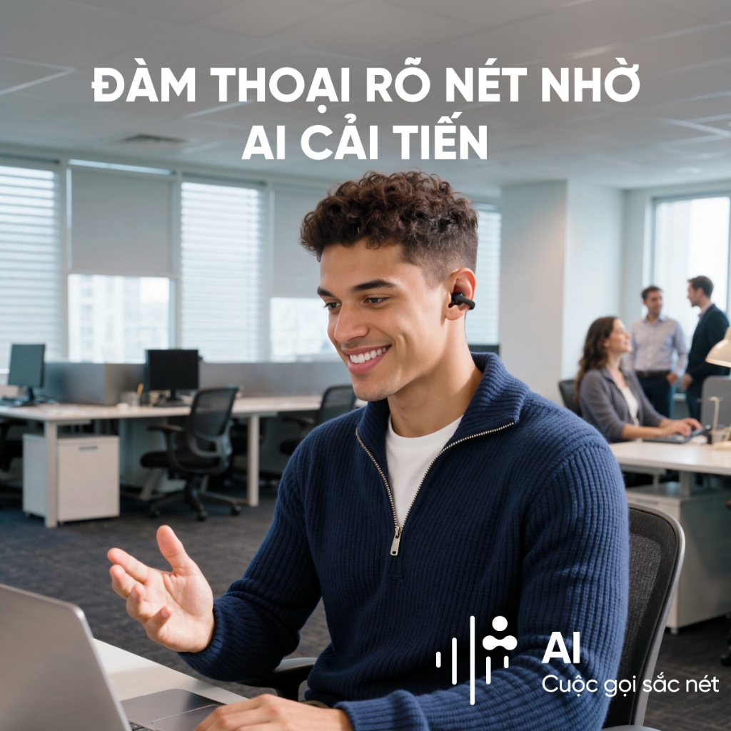 Tai nghe bluetooth Open-Ear Soundcore C50i | Màng loa 12mm | Pin 7h/28h | Bluetooth 6.0| Bảo hành 18 tháng | BigBuy360 - bigbuy360.vn