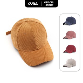 Mũ Lưỡi Trai CYRA Chất Liệu Nhung Tăm, Mềm Mịn, Phong Cách Retro, Form Dáng Cứng Cáp