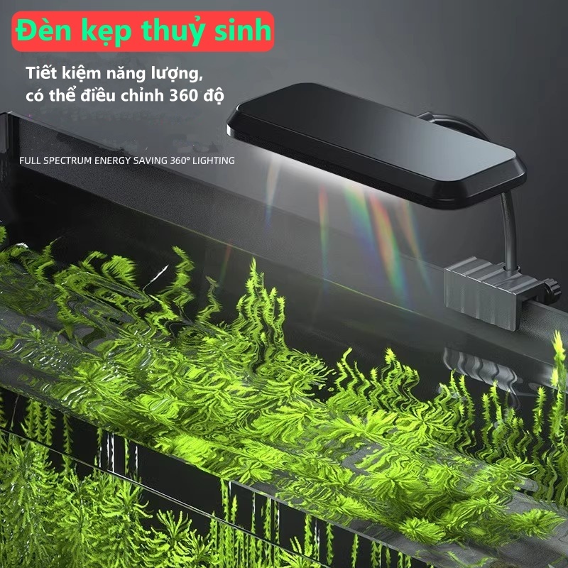 Đèn thủy sinh Deyao CF-01,CF-02,đèn bể cá độ sáng cao tiết kiệm năng lượng, điều chỉnh theo thiết kế