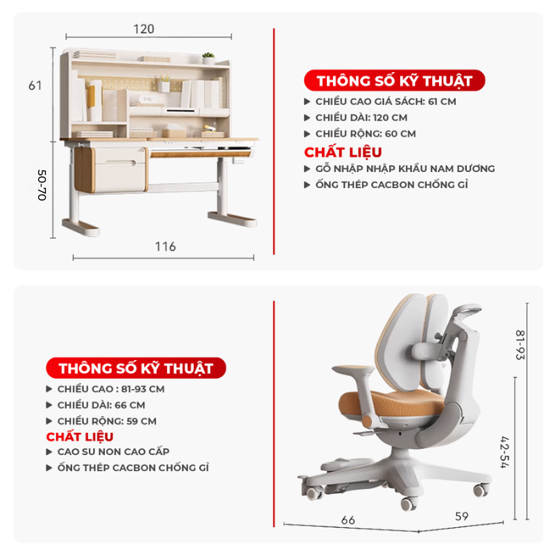 [Mẫu Mới 2026] Bộ bàn học cho bé cao cấp Sakawin Premium GD08 Bàn học sinh thông minh chống gù | BigBuy360 - bigbuy360.vn