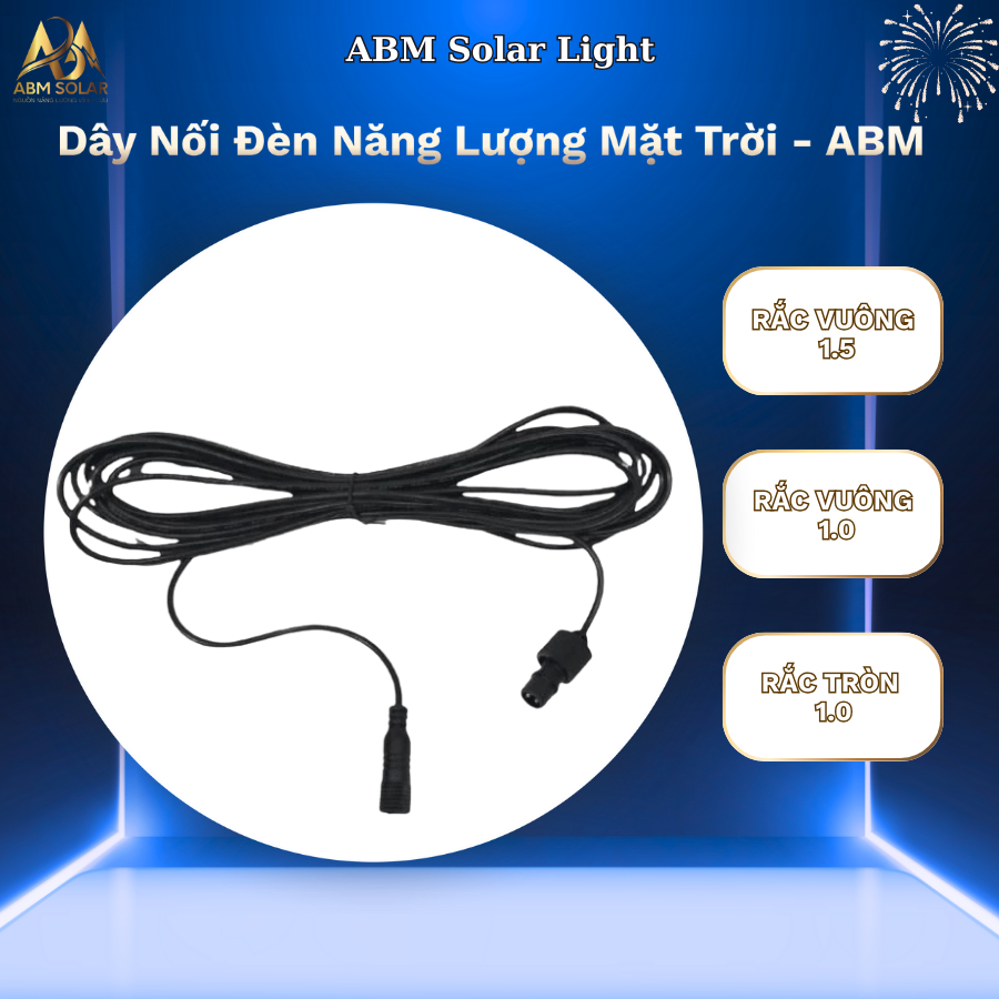 Dây Nối Pha Năng Lượng Mặt Trời dài 5M ABM Solar