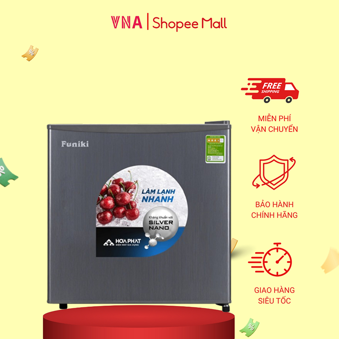 Tủ lạnh Mini 46 Lít Funiki FR-51DSU - Bảo hành chính hãng 24 tháng