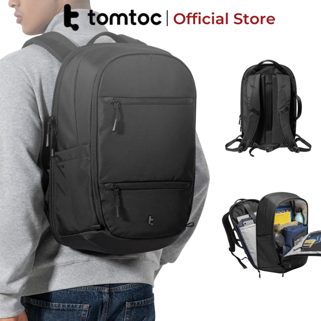Balo chống sốc cho Macbook/Laptop Tomtoc UrbanEX-T77 Laptop Backpack chính hãng, siêu nhẹ, bền bỉ | BigBuy360 - bigbuy360.vn