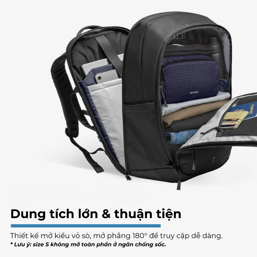 Balo chống sốc cho Macbook/Laptop Tomtoc UrbanEX-T77 Laptop Backpack chính hãng, siêu nhẹ, bền bỉ | BigBuy360 - bigbuy360.vn