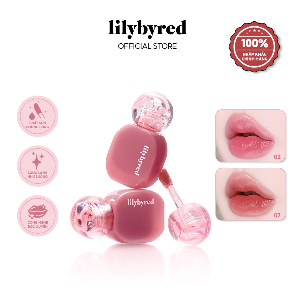 Son Nhung Bóng Lì Lilybyred Balming Dewy Tint 6g