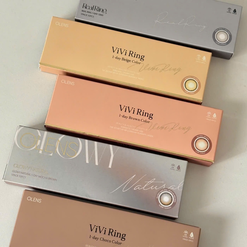 Kính áp tròng lens OLENS One Day (1 ngày) local brand Hàn