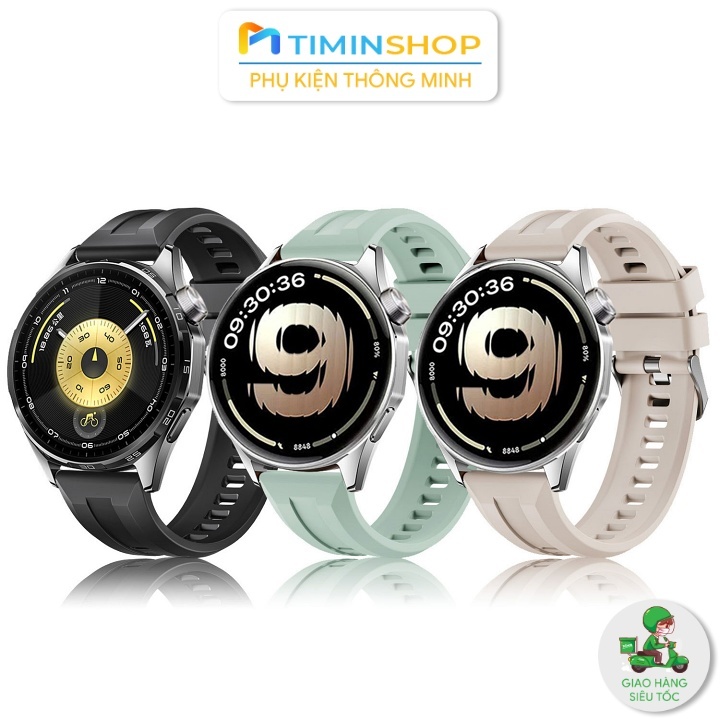 Dây cho Oppo Watch S/ X/ X2 - Chất silicone (DT6)