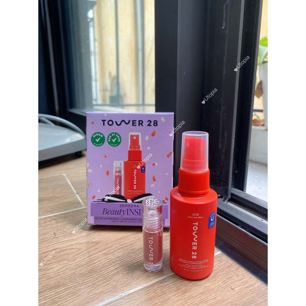 Set xịt Sos tower 28