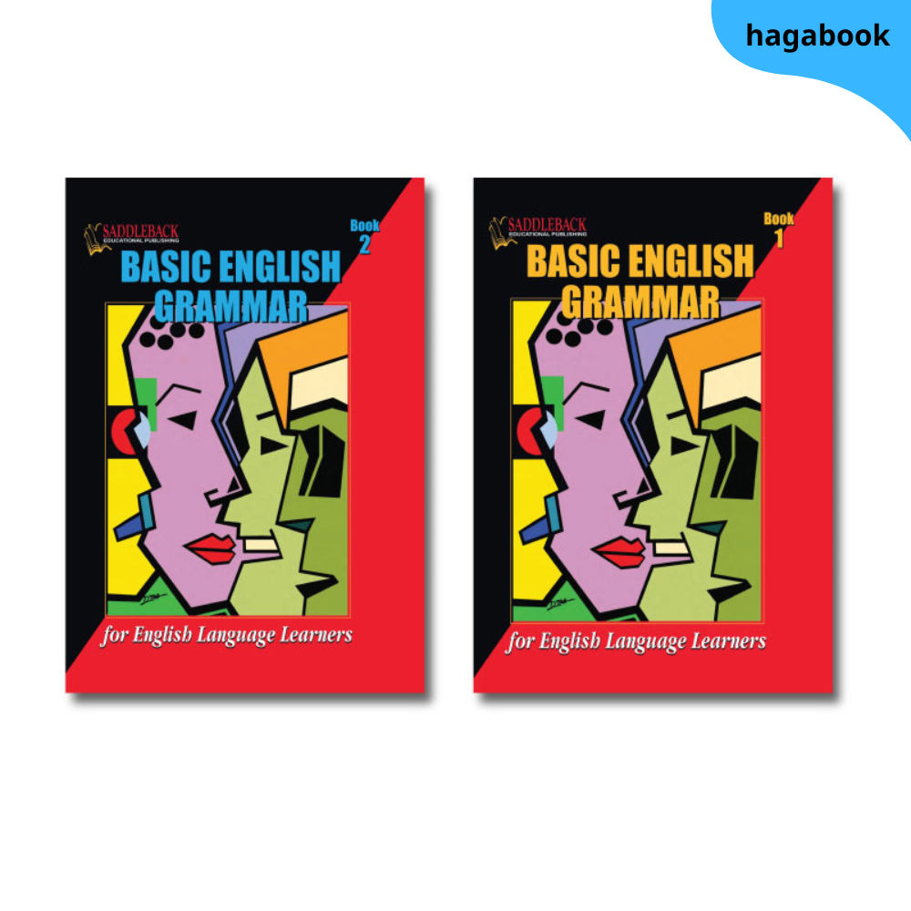 Sách - Basic English Grammar - For English Language Learners 1,2 - In màu laser đẹp