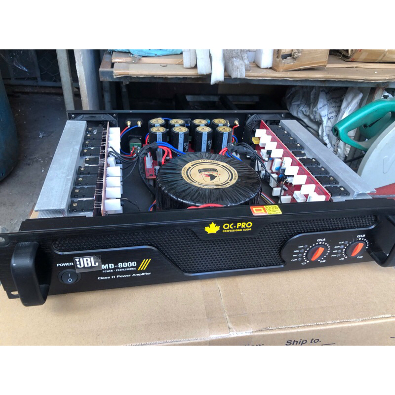 Cục Đẩy 2 Kênh JBL MD-8000