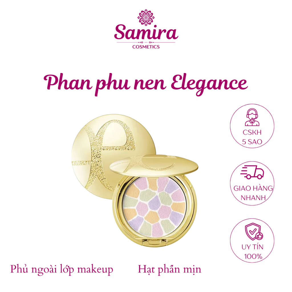 Phấn phủ nén cao cấp Phấn phủ ELEGANCE LA POUDRE HAUTE NUANCE - Samira.Cosmetics