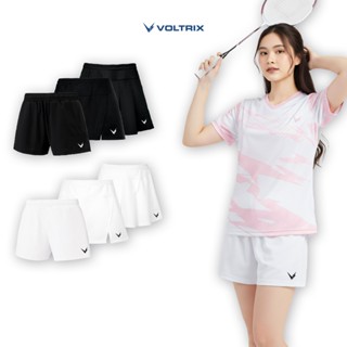 Áo Cầu Lông Nữ, Váy Cầu Lông Nữ, Vải Poly Ánh Kim Thời Trang, Áo Quần Cầu Lông Nữ Mã VOLTW10