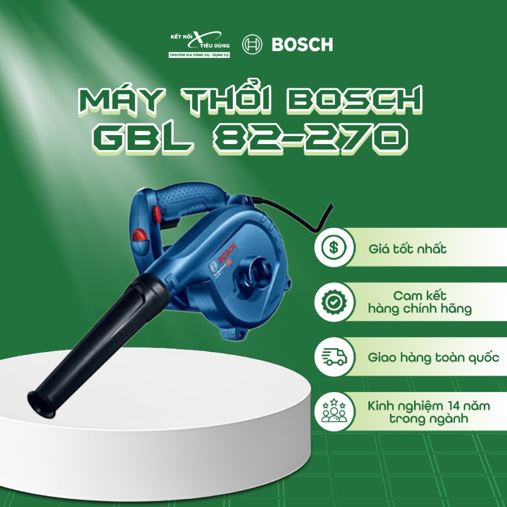 Máy thổi Bosch GBL 82-270 Kết Nối Tiêu Dùng