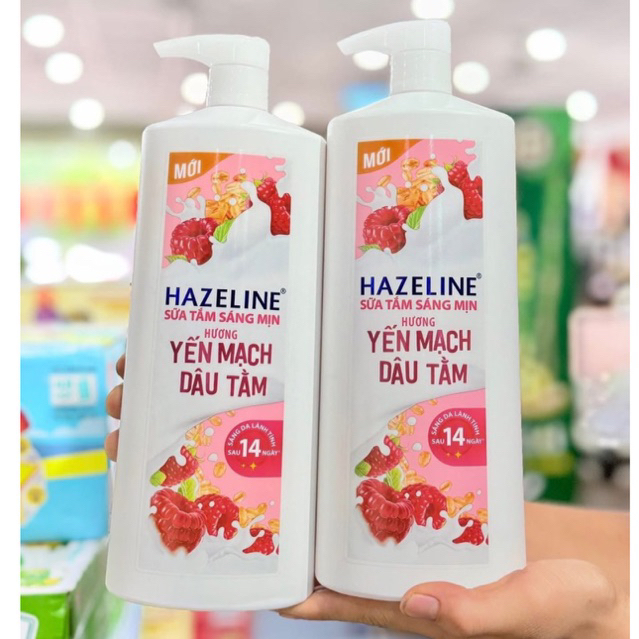 Sữa tắm Hazeline yến mạch dâu tằm 1kg
