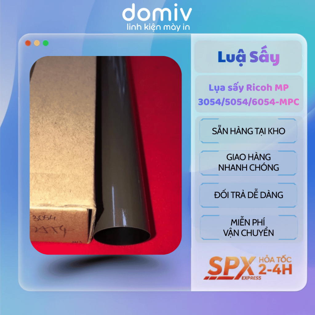 Lụa Sấy Ricoh Japan Cho MP3054 MP5054 MP6054 MPC3502 MPC4502 C830 C831 C840 Linh Kiện Máy Photo Domi