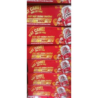 Thùng bia Camel Premium (Đỏ) lon 330ml