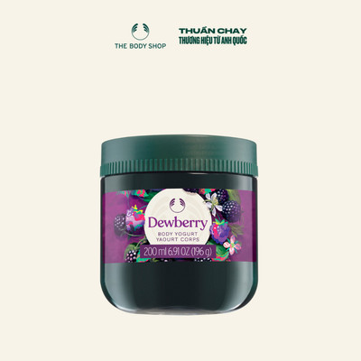 Sữa Chua Dưỡng Thể Hương Mâm Xôi Dại Dewberry Body Yogurt The Body Shop 200ml