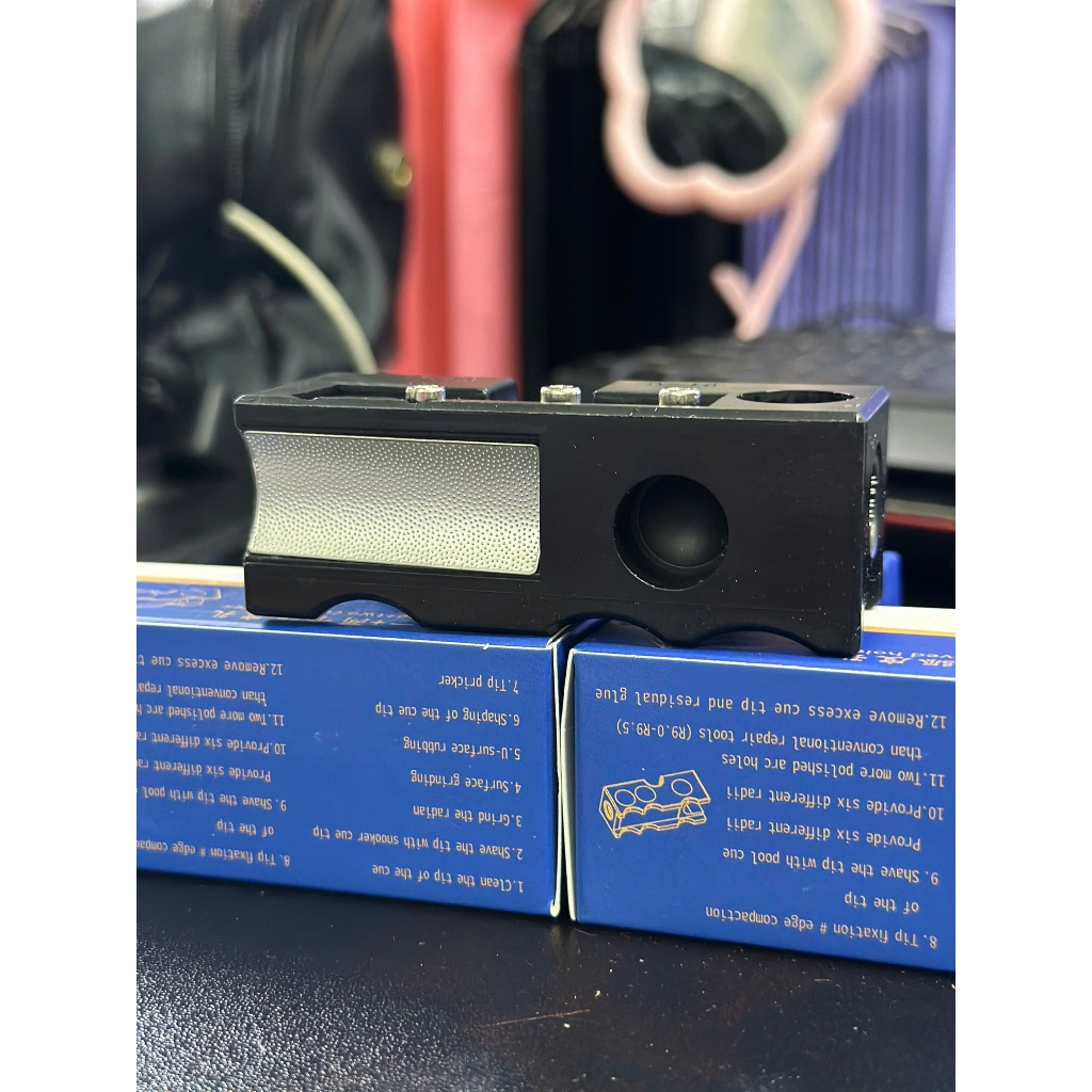 Bộ Gọt Đầu Cơ Bida 11in1 - Dụng Cụ Gọt & Sửa Đầu Cơ Bida 11in1 Đa Năng, Tiện Lợi, Thế Hệ Mới