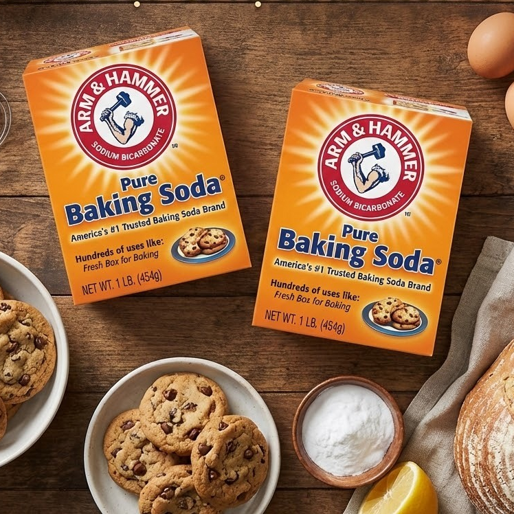 Combo 5 hộp/ 12 hộp Baking soda (454gram) - Arm & Hummer - Nhập khẩu Mỹ - Ông vua đa năng