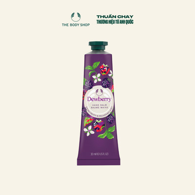 Kem Dưỡng Tay Hương Mâm Xôi Dại Dewberry Hand Balm The Body Shop 30ml