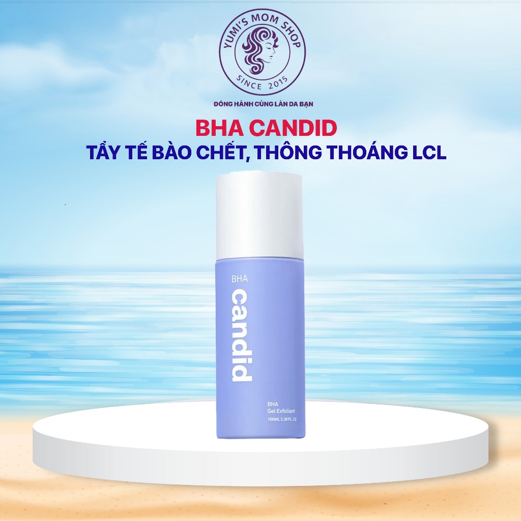 Hoạt Chất BHA Tẩy Tế Bào Chết & Thông Thoáng Lỗ Chân Lông - CANDID BHA Gel Exfoliant 100ml