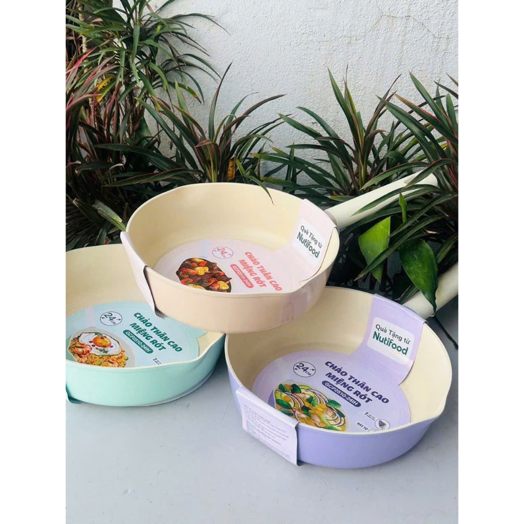 Greencook- Chảo thân cao miệng rót 24cm- hàng khuyến mãi nutifood