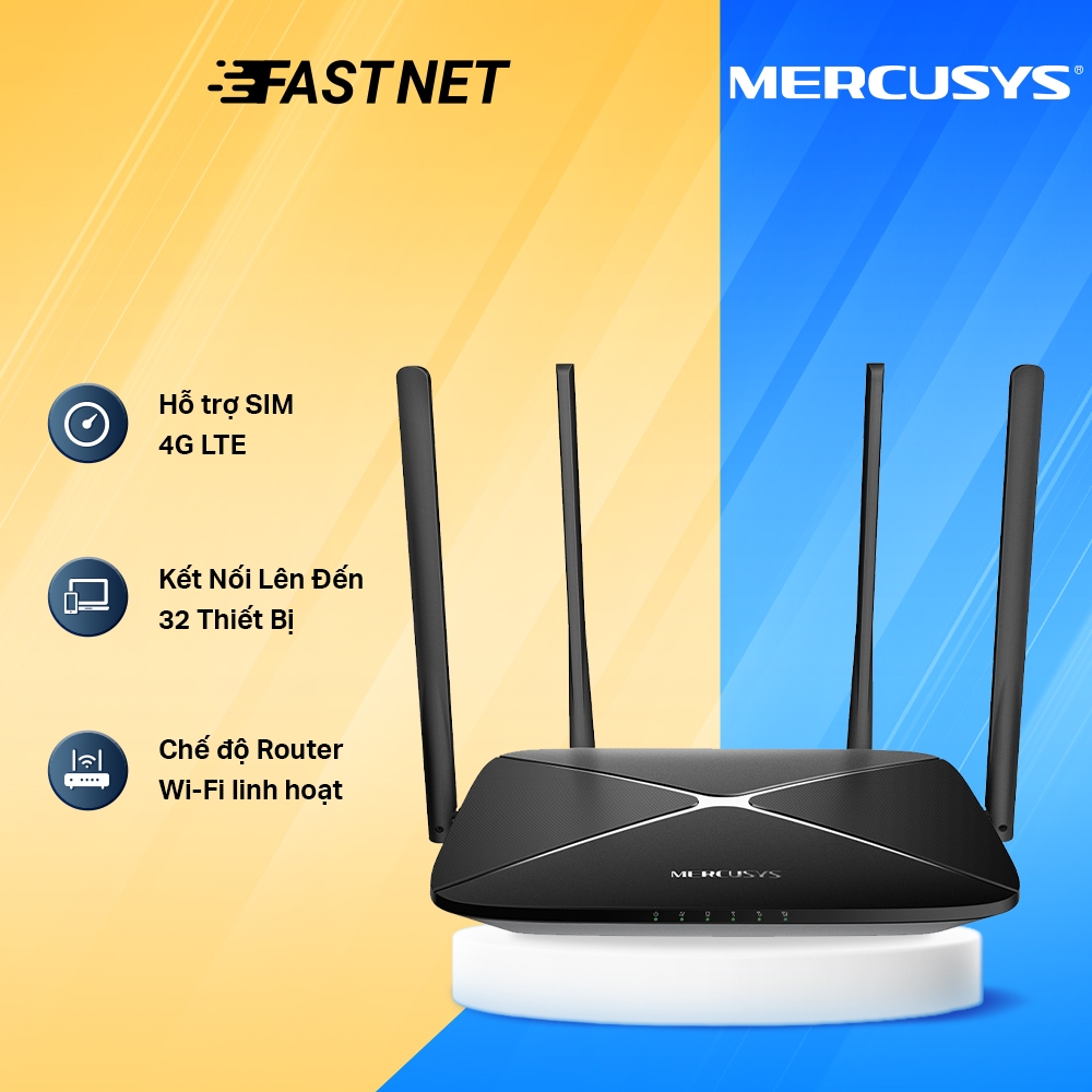 [Hỏa Tốc] Bộ Phát WiFi 4G LTE Mercusys MB115-4G 300 Mbps