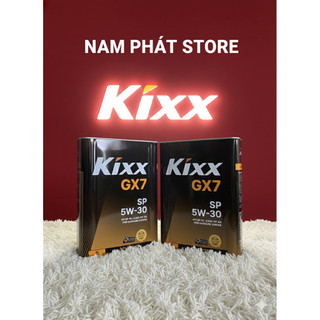 Nhớt Kixx G1 API SP 5w-30 ( can thiếc 4L) - đông cơ xăng tổng hợp toàn phần ( NHẬP KHẨU HÀN QUỐC CHÍNH HÃNG )