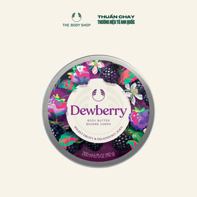 Bơ Dưỡng Thể Hương Mâm Xôi Dại Dewberry Body Butter The Body Shop