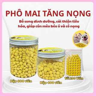 Phô mai tăng nọng mặt béo ú cho chó và mèo Cheese Ball - Bổ sung chất,tăng đề kháng chắc khỏe xương và mượt lông