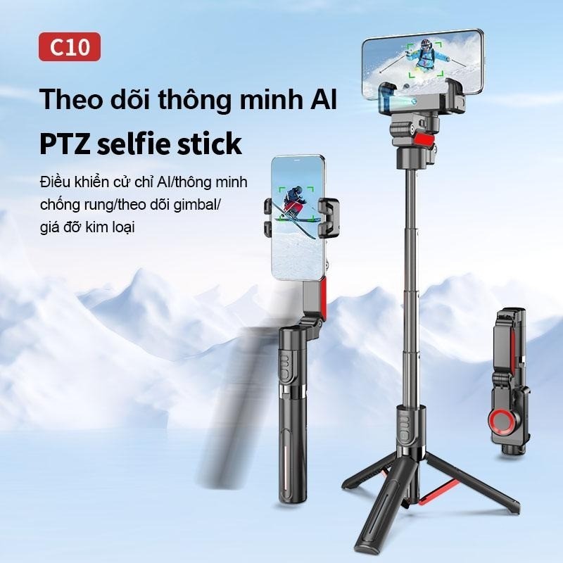 Sorf Gimbal C10 - Phiên Bản Chuẩn: Công Nghệ AI Nhận Diện Khuôn Mặt & Hệ Thống Chống Rung Thông Minh