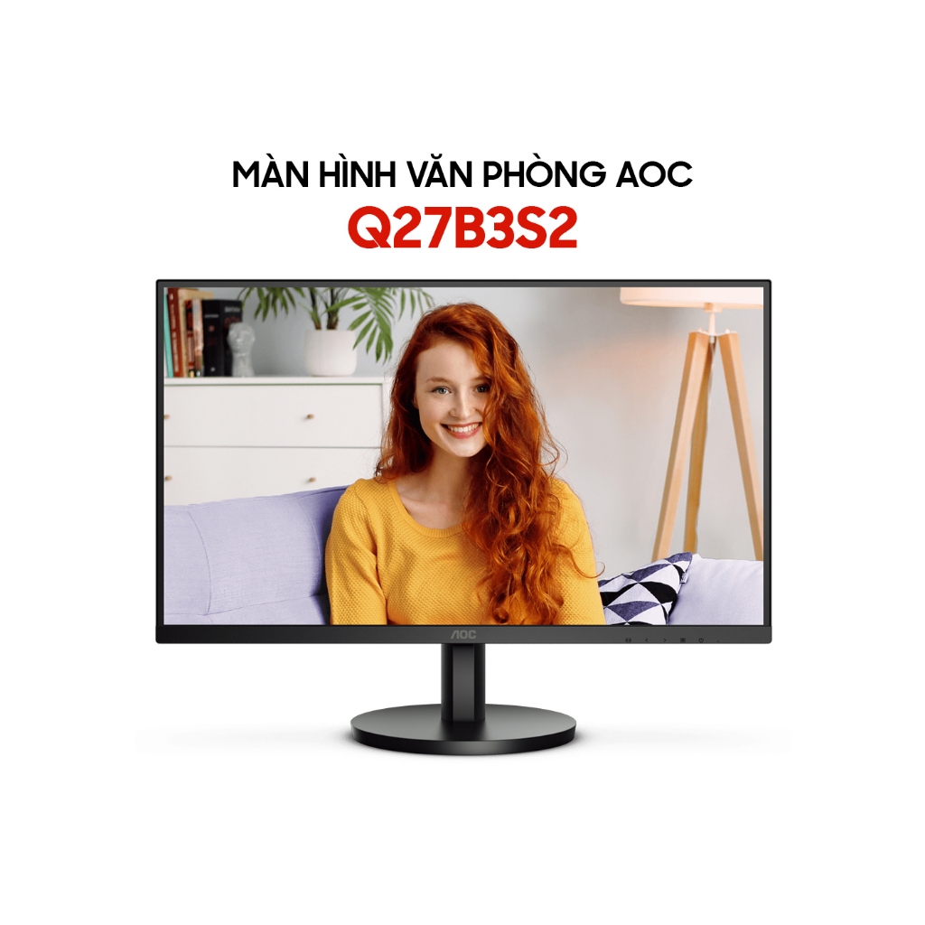 Màn hình AOC Q27B3S2 27 inch 2K QHD 100Hz 1ms IPS