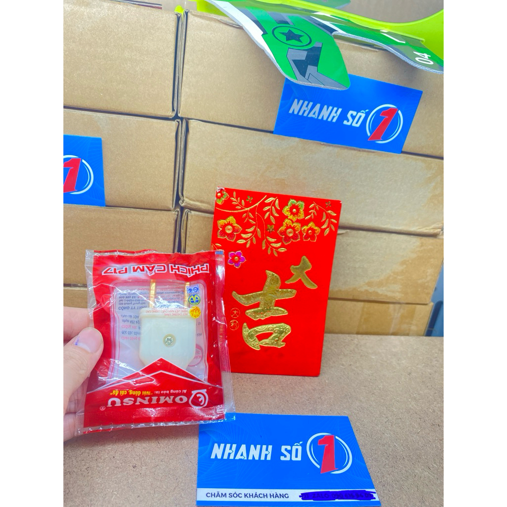 Phích Cắm ( Đực ) Chân Tròn Ominsu Siêu Bền Hàng Chính Hãng