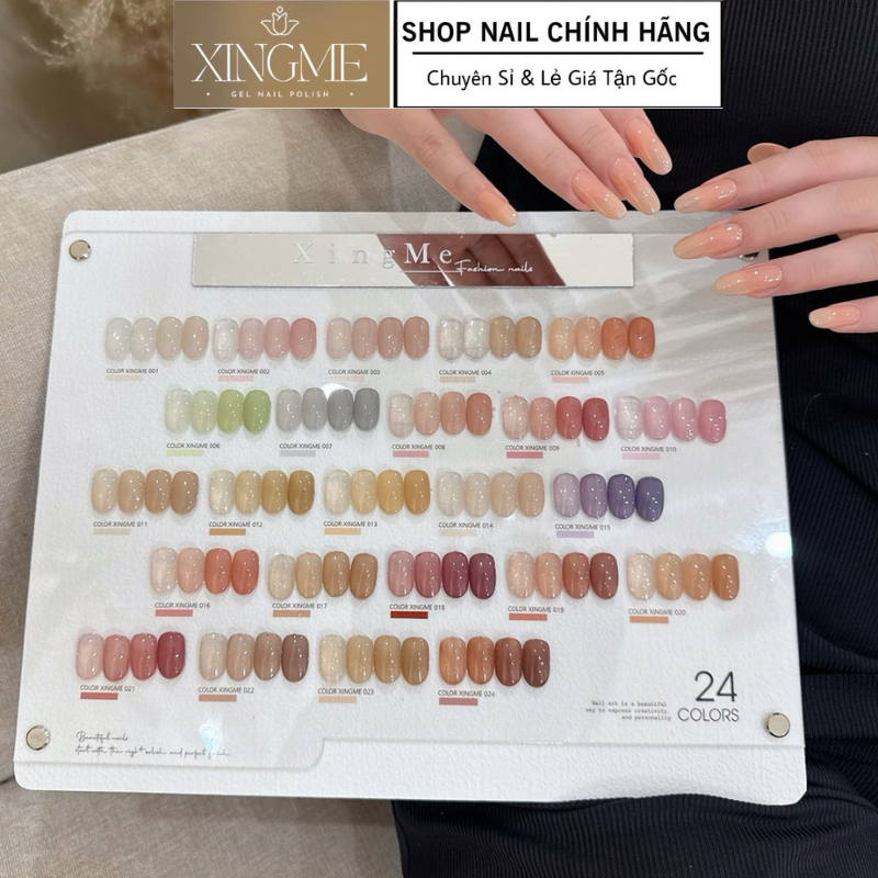 Sơn thạch đục 24 màu lẻ chai XINGME