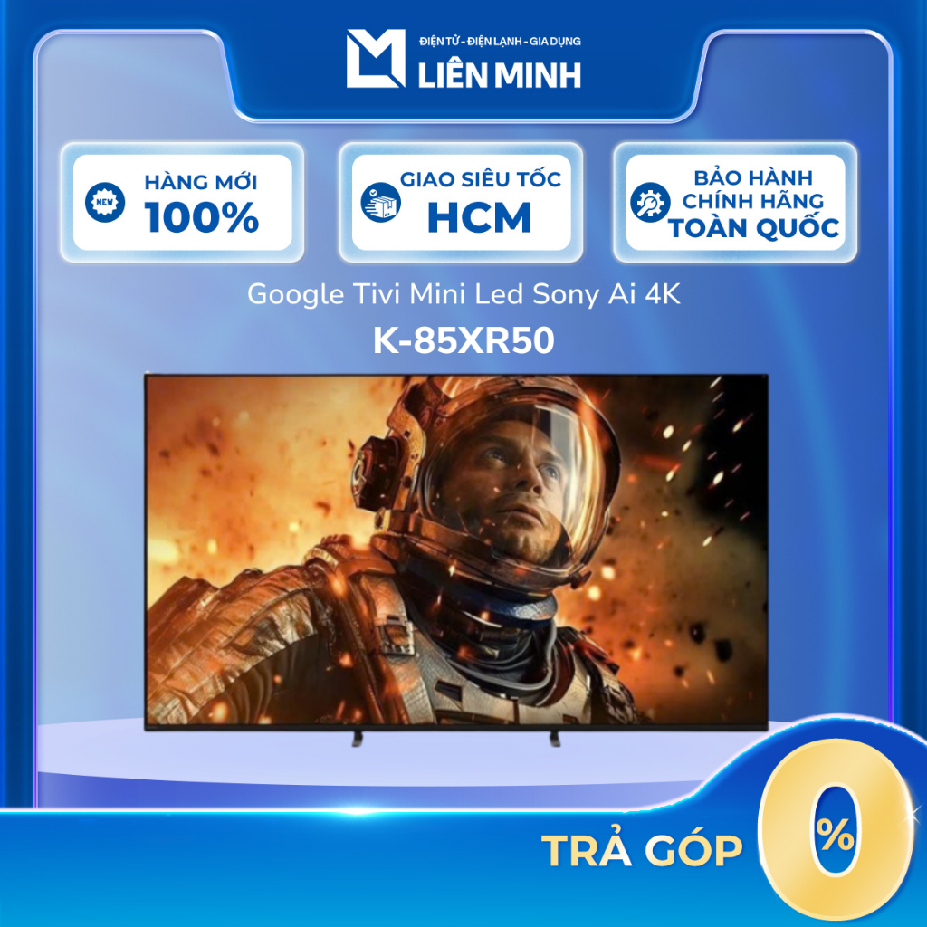 K-85XR50 | K-75XR50 Google Tivi Mini Led Sony Ai 4K - Bảo Hành Chính Hãng [SHIP 0Đ HCM]