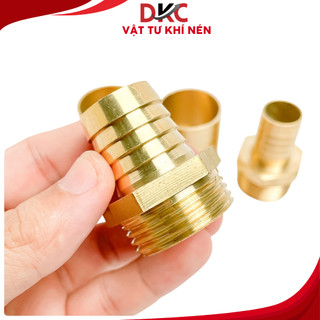 Cút Nối Nhanh Ren Ngoài Đuôi Chuột Thau - Đuôi Chuột Nối Ông Hơi