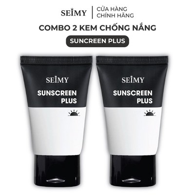 Combo 2 Kem Chống Nắng Seimy - Sunscreen Plus 35g