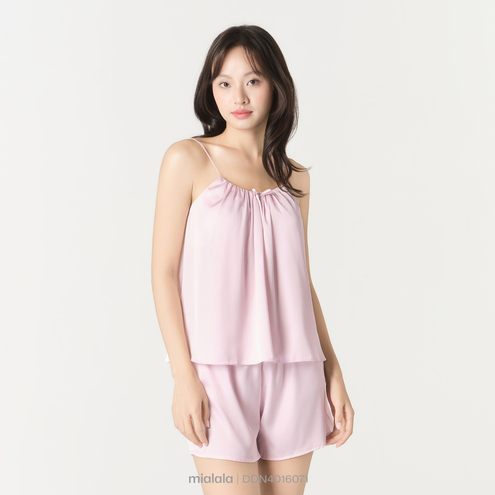 Mialala Đồ Ngủ Thiết Kế 2 Dây 6071 Chất Liệu Lụa Mềm Mại Có Sẵn Mút Ngực Tiện Lợi | BigBuy360 - bigbuy360.vn