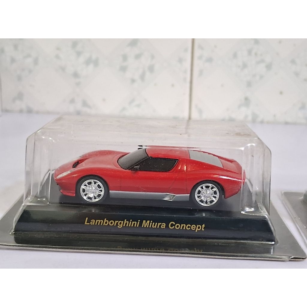 KYOSHO 1/64 - LAMBORGHINI MIURA CONCEPT MÀU ĐỎ