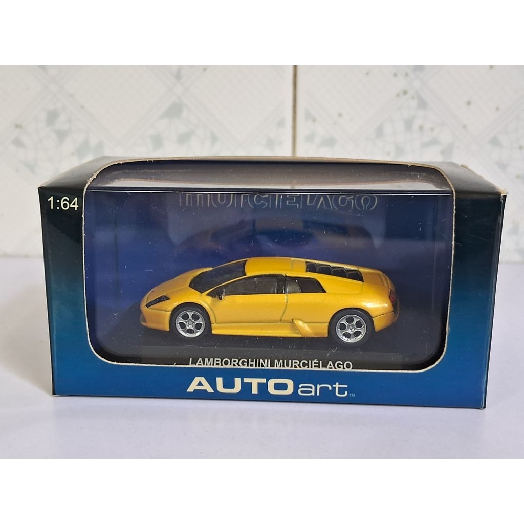 AUTOART 1/64 - LAMBORGHINI MURCIELAGO MÀU VÀNG