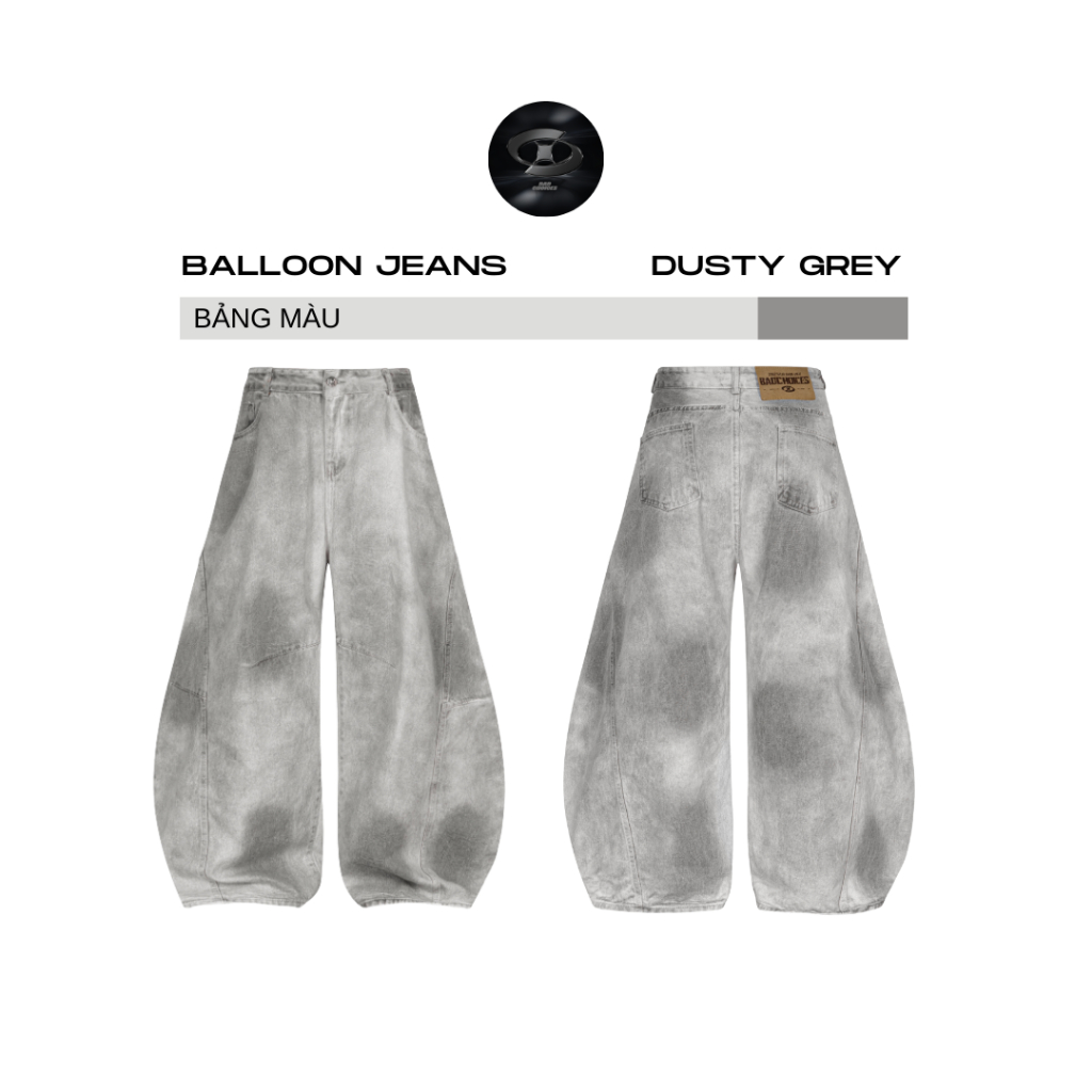 Bad Choices | Quần Wide-leg Jeans form Balloon ống rộng | BigBuy360 - bigbuy360.vn