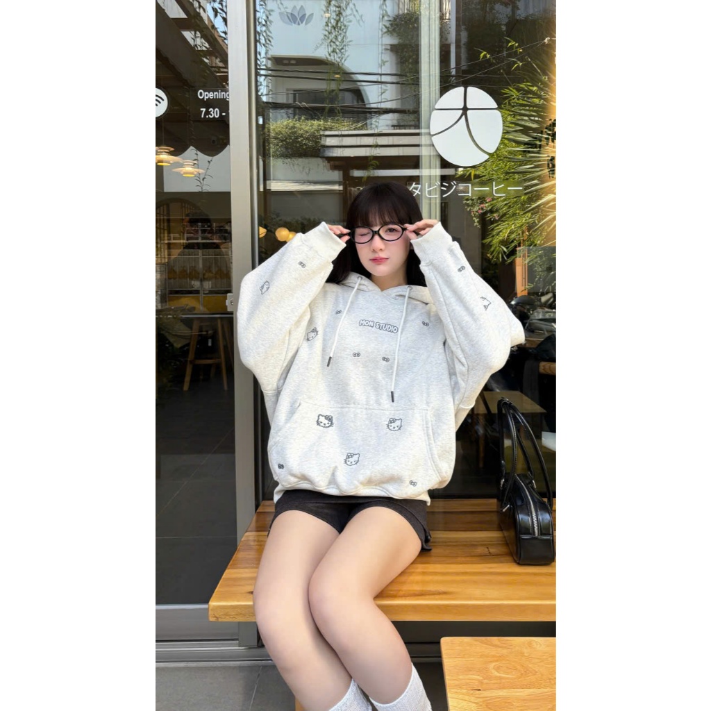 [ NỈ BÔNG KHÔNG XÙ ] Mon Studio – Áo HOODIE CHUI BOXY TAY DƠI Vải Nỉ Bông Mềm, Không Xù Lông , Unisex Nam Nữ - CHUI | BigBuy360 - bigbuy360.vn