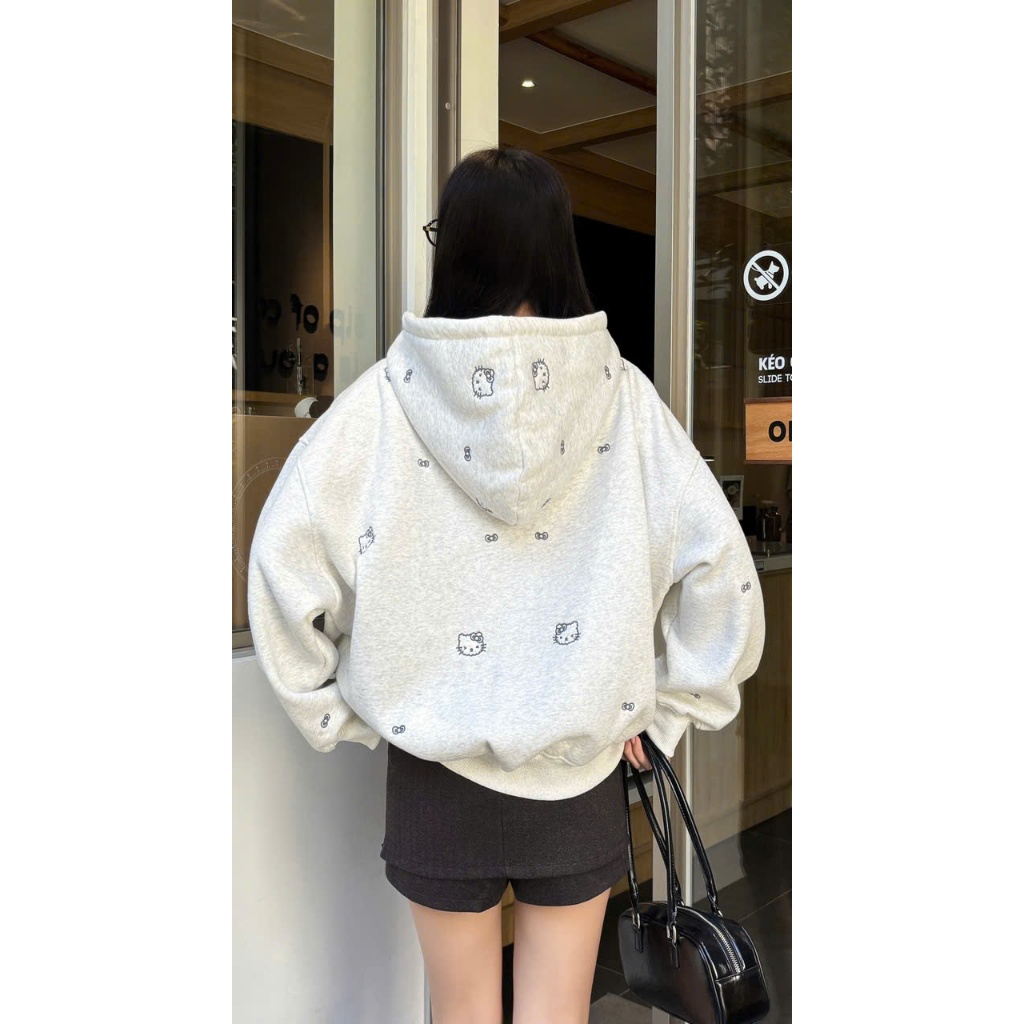 [ NỈ BÔNG KHÔNG XÙ ] Mon Studio – Áo HOODIE CHUI BOXY TAY DƠI Vải Nỉ Bông Mềm, Không Xù Lông , Unisex Nam Nữ - CHUI | BigBuy360 - bigbuy360.vn