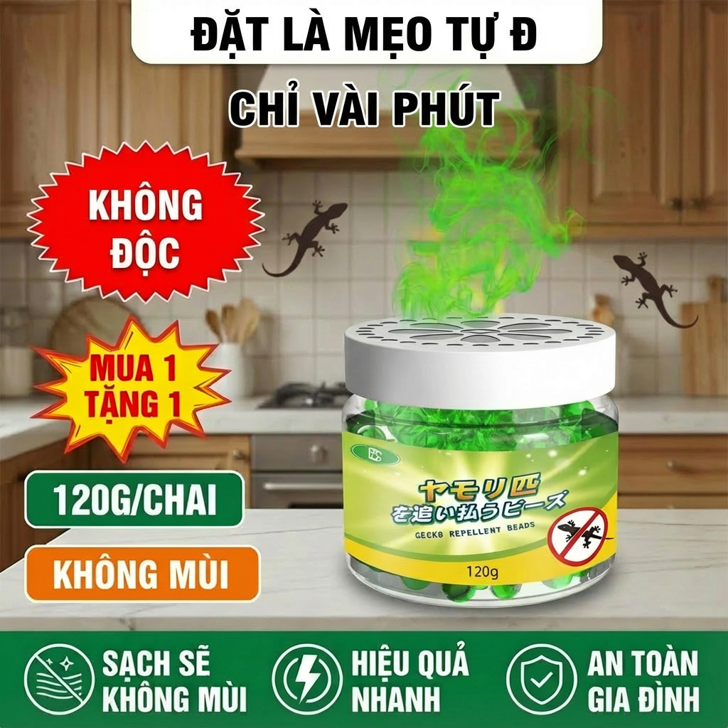 🦎🚫 1 LẦN DÙNG – CẢ NHÀ SẠCH THẰN LẰN 🚫🦎 thuốc đuổi thằn lằn đuổi thằn lằn trong nhà