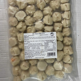Xíu Mại Tôm Bamboo Nguyên Con Gói Lớn 880g (40 Viên) - Dimsum Chuẩn Vị Nhà Hàng, Vỏ Mỏng Nhân Đầy, Giao Hỏa Tốc hifood