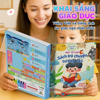 Bé Học Song Ngữ Anh Việt Tương Tác - Phát Âm Chuẩn 20 Chủ Đề Hay (Phiên Bản 2026)