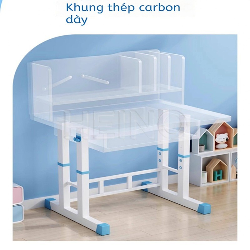 HEINO Bộ Bàn Học Thông Minh Cao Cấp Cho Bé Từ3 Tuổi Tới 16 Tuổi Chống Gù Chống Cận Có Nâng Hạ Độ Cao | BigBuy360 - bigbuy360.vn